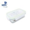 Taper rectangular de cristal hermetico 400ml