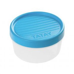 Taper con rosca 0.5lt azul tatay