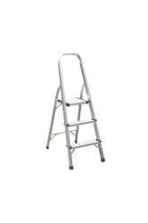 Escalera 3 peldaños aluminio máx. 150kg