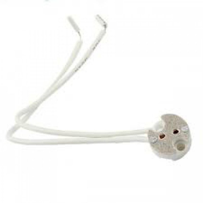 Portalamparas g4 halog. 15cm cable