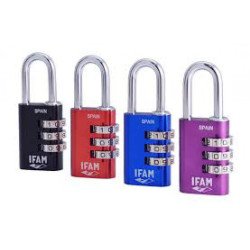 Candado combinacion combi30 -negro-