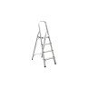 Escalera 4 peldaños aluminio máx. 150kg