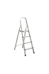 Escalera 4 peldaños aluminio máx. 150kg