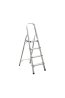 Escalera 4 peldaños aluminio máx. 150kg