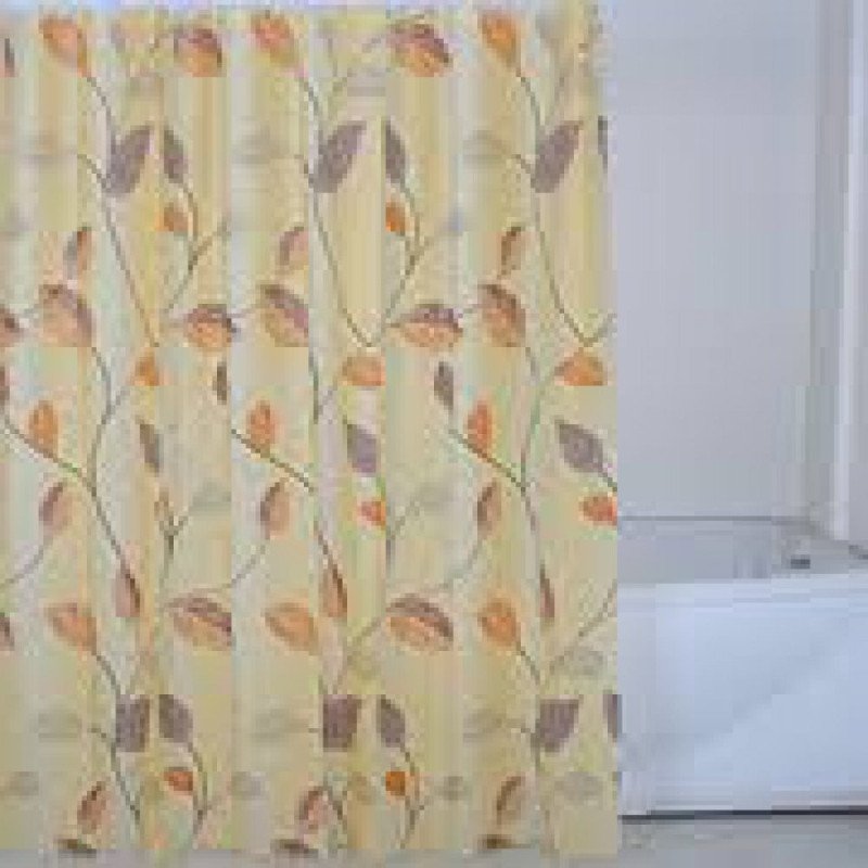 Cortina baño -180x180cm- otoño