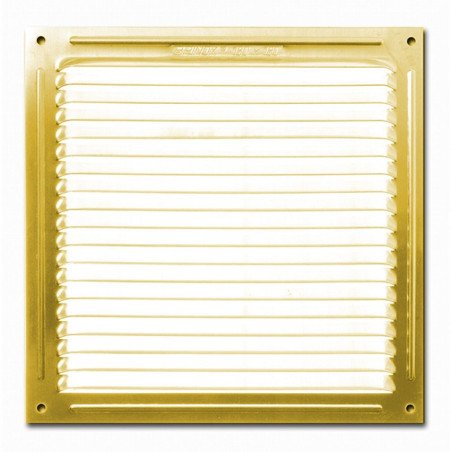 Rejilla de ventilacion 20x20 cm oro