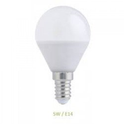 Lampara led e27 / 5.0w esferica luz calida 3000k