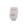 Conector telefono 6p/4c -rj11-