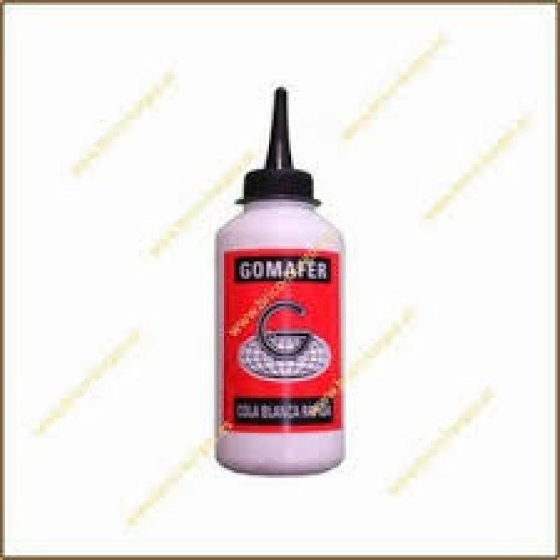 Cola blanca 500gr biberon gomafer