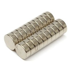 Iman neodimio disco diam. 15x3mm -ud-