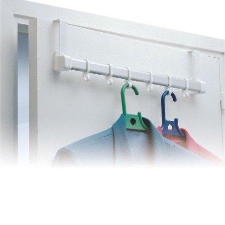 Perchero para puerta 6 perchas