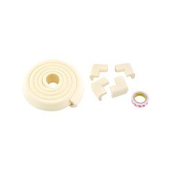 Perfil protector de esquinas en rollo -blanco-