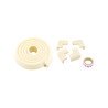 Perfil protector de esquinas en rollo -blanco-
