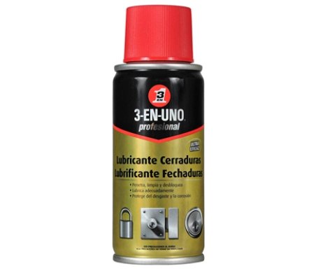 Lubricante 3-en-uno aerosol de cerraduras 100ml