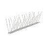 Pinchos anti-pajaros acero inoxidable 100 x 2,5 x 11 cm