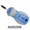 Destornillador corto philips ph1x25