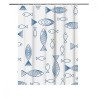 Cortina baño -180x180cm- peces