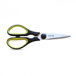 Tijera cocina 21cm acero inox mango bicolor