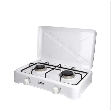 Cocina de gas esmaltada 2 fuegos