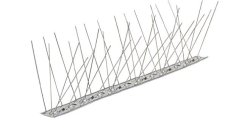 Pinchos anti-pajaros 30 puas inox 50x11,5 cm