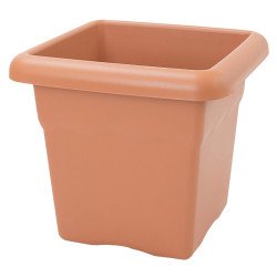 Maceta jardin terra 44cm cuadrada