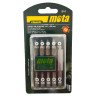 Juego puntas 1/4" x 25mm -10 pzas.-