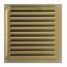 Rejilla de ventilacion 20x20 cm bronce