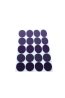 Pack 20 fieltros adhesivos redondos marron ø16mm