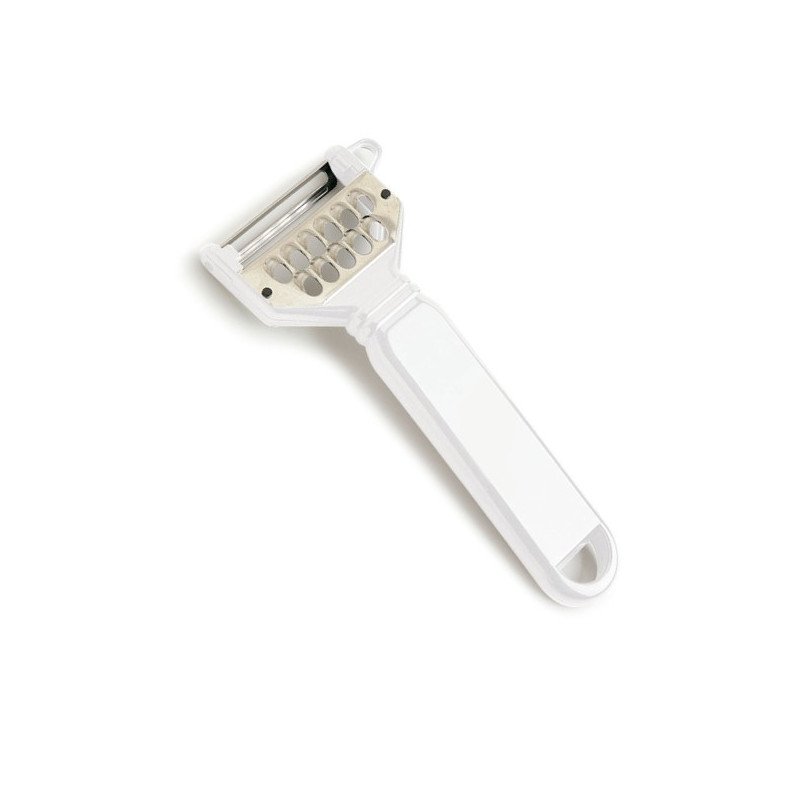 Pelador plano blanco 15.5x7cm