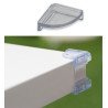 Protector esquinas de silicona transparente adhesivo