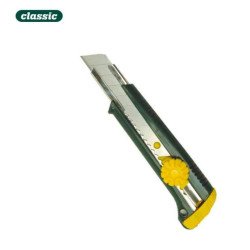 Cutter classic hoja 18mm traba a rueda