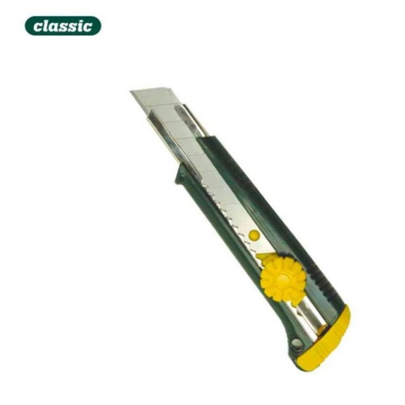 Cutter classic hoja 18mm traba a rueda