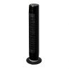 Ventilador de torre oscilante c/mando 45w negro