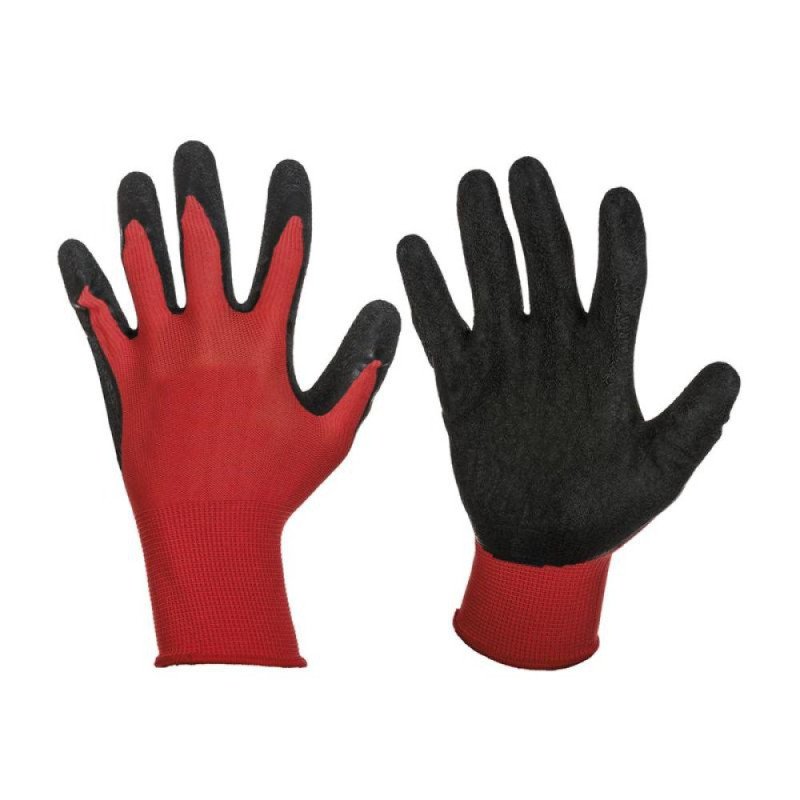 Guante latex negro fino -en388- -l4001-
