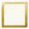 Rejilla de ventilacion 20x20 cm oro