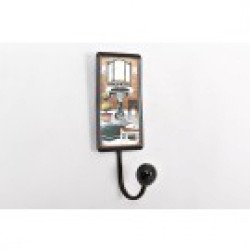 Percha metal 7x12 cm