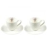 Jgo 2 tazas c/plato lav 100ml