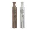 Jarron ceramica 9x40 flor 2col