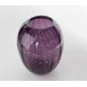 Jarron cristal 18x17 malva