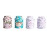 Bote metal 5,5x7,5 flores 4mod