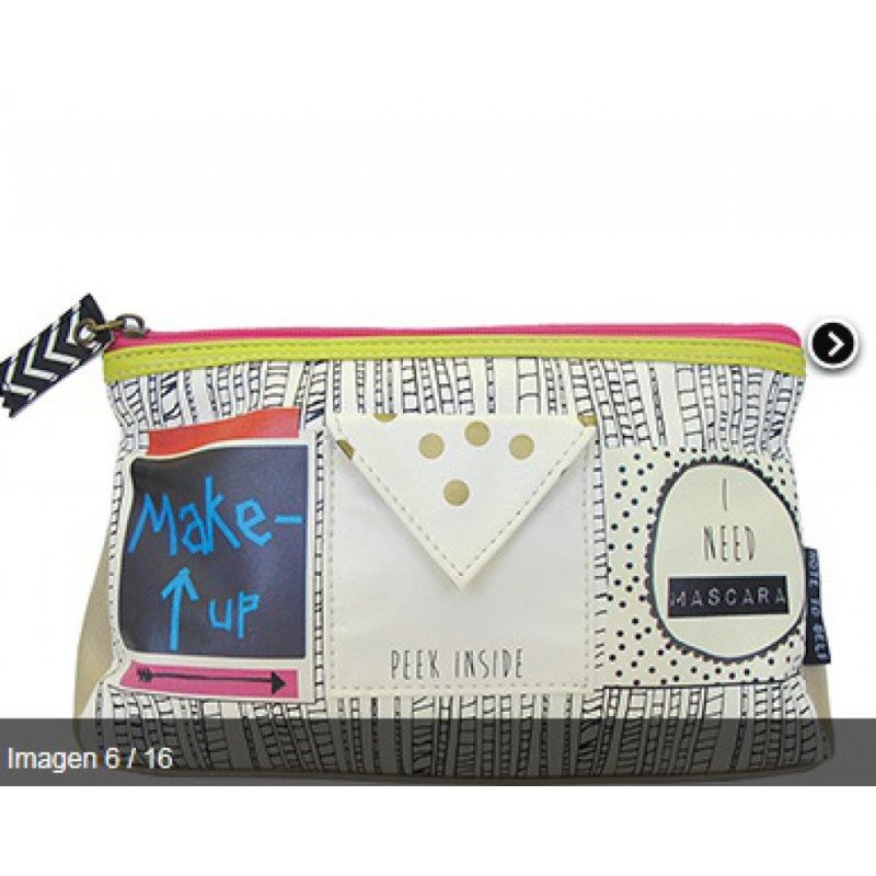 Neceser print geomet-i need mascara