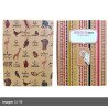 Set de dos libretas etnico animales