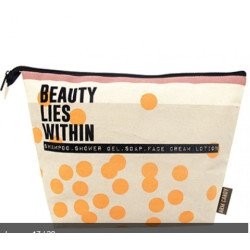 Bolsa aseo lino, beauty lies within