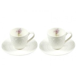 Jgo 2 tazas c/plato lav 100ml