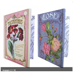 Set de dos libretas polyanthus y rose