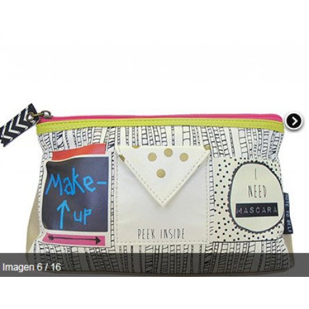 Neceser print geomet-i need mascara