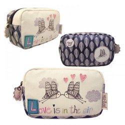 Neceser pajaros in love