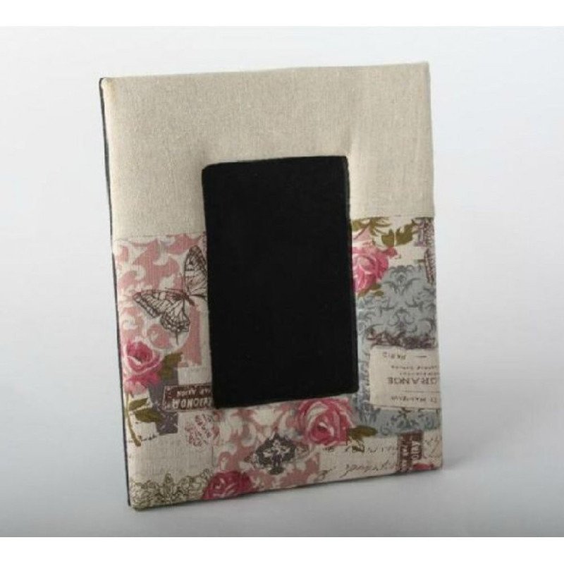 Marco foto madera lino 19x24 -10x15-
