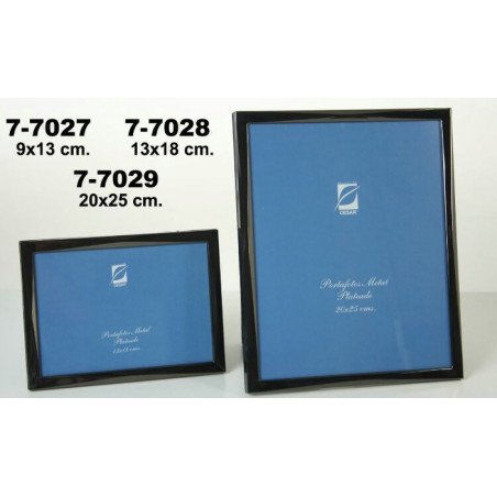 Portafoto acero 20x25cm.