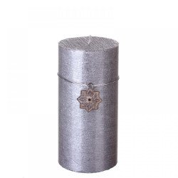 Vela plata 100% parafina decoracion 19935